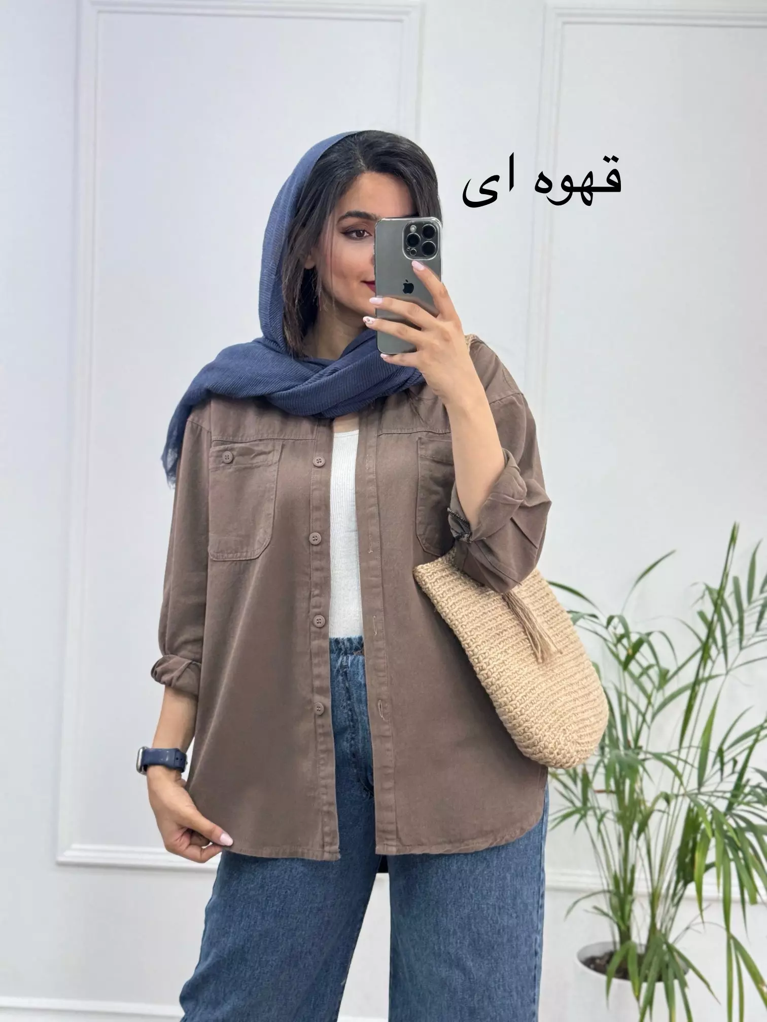 مانتو کتان آنیلا